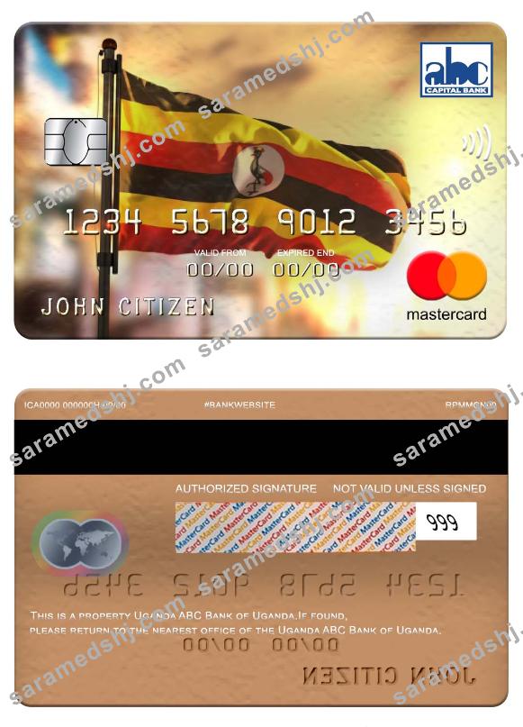 Uganda ABC Bank of Uganda mastercard